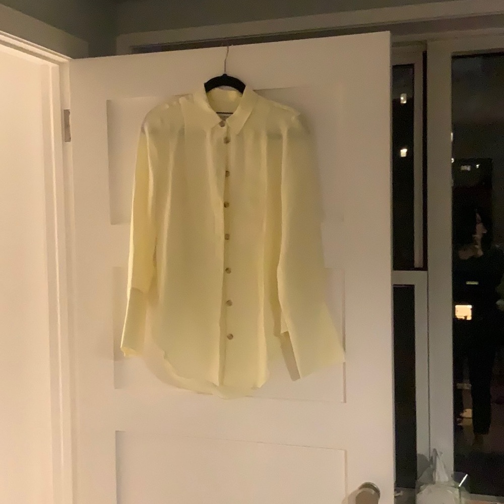 Silk J.Crew Collection Tuxedo Tunic.